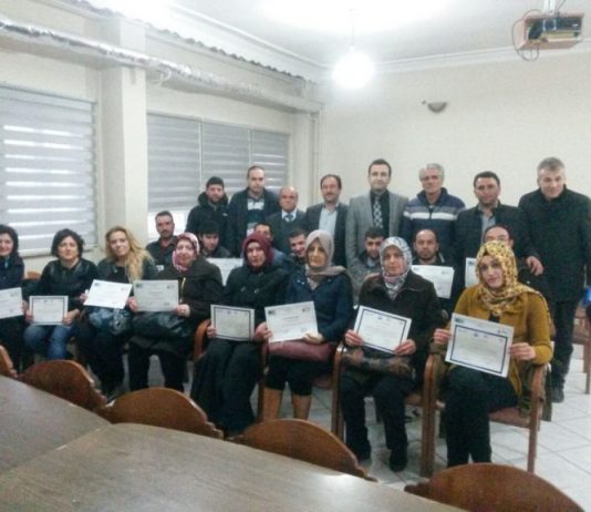 Kütahya’da Gerçekleştirilen Girişimcilik Kursumuz (16.3.2015) Tamamlanmıştır