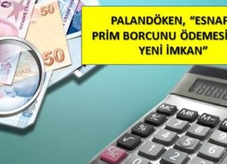 PALANDÖKEN, ‘ESNAFA PRİM BORCUNU ÖDEMESİ İÇİN YENİ İMKAN’