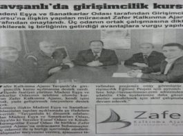 HABER TAVŞANLI’DA YAYINLANAN HABERİMİZ