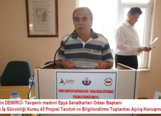 Uygulamalı İş Güvenliği 43 Projemizin Tanıtımı ve Bilgilendirme Toplantısı