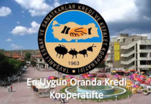EN UYGUN ORANDA KREDİ KOOPERATİFTE