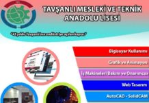 Tavşanlı Meslekive Teknik Anadolu Lisesi Ücretsiz Kurs Programları