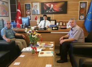 Tarım ve kırsal Kalkınmayı Destekleme Kurumu Kütahya İl Koordinatörü İhsan KAYMAK’ı Ziyaret