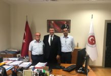 Başkanımız T.C Ticaret Bakanlığı Kooperatifçilk Genel Müdürü Arif Sami SEYMENOĞLU’nu makamında ziyaret etti