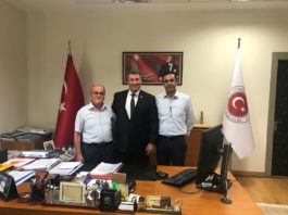 Başkanımız T.C Ticaret Bakanlığı Kooperatifçilk Genel Müdürü Arif Sami SEYMENOĞLU’nu makamında ziyaret etti