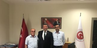 Başkanımız T.C Ticaret Bakanlığı Kooperatifçilk Genel Müdürü Arif Sami SEYMENOĞLU’nu makamında ziyaret etti