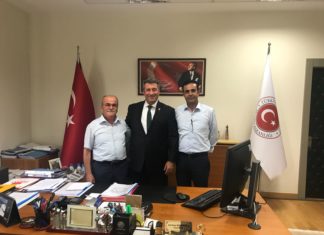 Başkanımız T.C Ticaret Bakanlığı Kooperatifçilk Genel Müdürü Arif Sami SEYMENOĞLU’nu makamında ziyaret etti