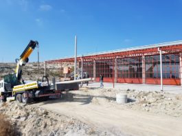 Çukurköy Küçük Sanayi Sitesi 3.Etap işyerleri hızla yapılmaya devam ediyor.