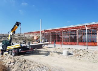 Çukurköy Küçük Sanayi Sitesi 3.Etap işyerleri hızla yapılmaya devam ediyor.