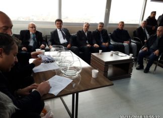 Çukurköy Sanayi Sitesi 3. Etap İş yerlerinin 2 blok kurası çekilerek iş yeri sahiplerinin yerleri belirlendi.